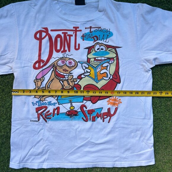 Vintage Ren & Stimpy Nickelodeon T-shirt - Picture 5 of 9